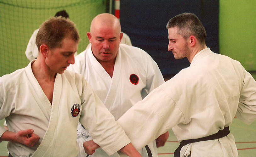 GEORGE ANDREWS, 7 dan GOJU-RYU, WROCŁAW, 12.03.2005.