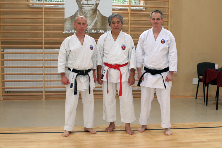 KENYU CHINEN - 10 DAN,STAŻ KARATE DLA DZIECI, RYTRO, 17.03.2013.