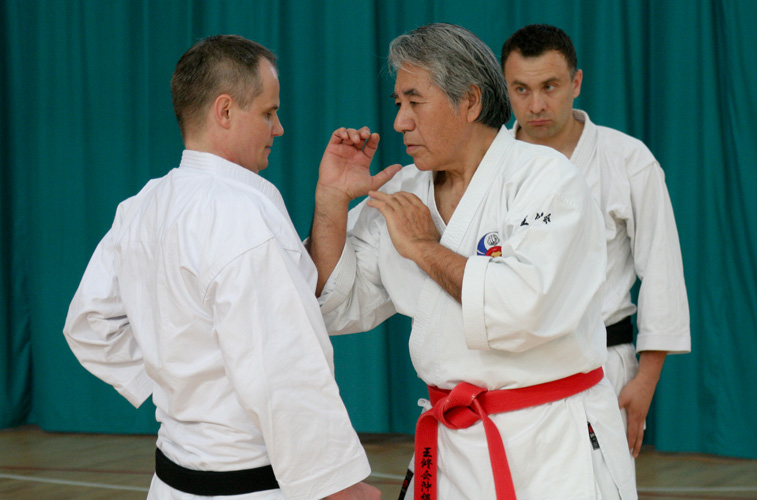 KENYU CHINEN - 10 DAN,STAŻ KARATE DLA DZIECI, RYTRO, 17.03.2013.